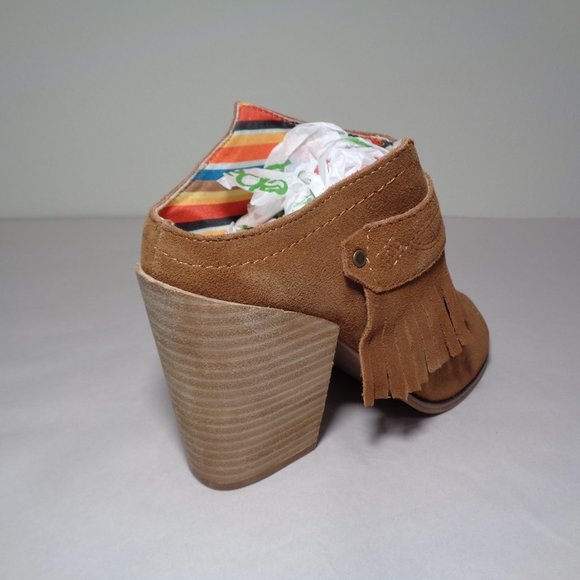 Dingo Size 7.5 M SHAKER Whiskey Suede New Bootie - Picture 10 of 13